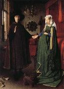 Portrait of Giovanni Arnolfini and His Wife Jan Van Eyck